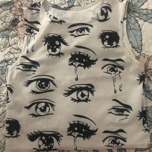 Small Anime Eyez top